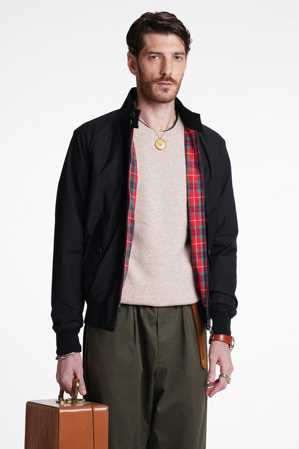 G9 Harrington Jacket Dark Navy | Baracuta