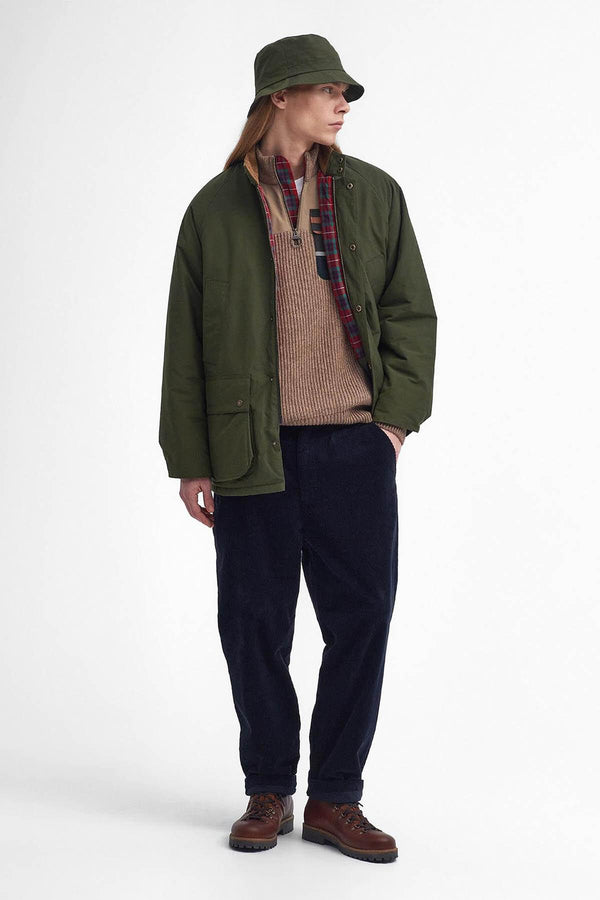 Barbour x Baracuta übergroße Bedale Jacke mit lässigem Stil