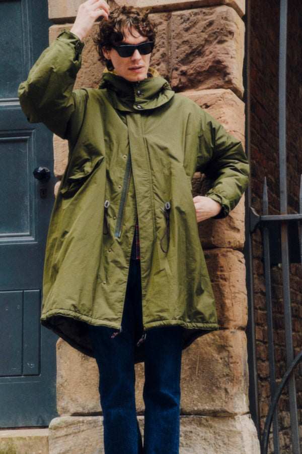 Barbour x Baracuta Mods Parka mit lässigem Stil