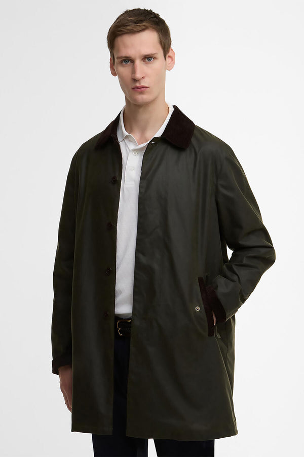 BARBOUR X BARACUTA TYNE WAXED COAT
