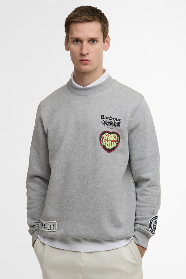 Felpa Northern Barbour x Baracuta