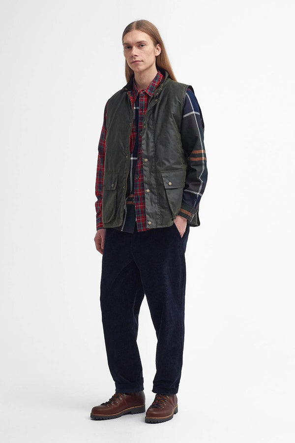 Barbour x Baracuta Waxed Gilet