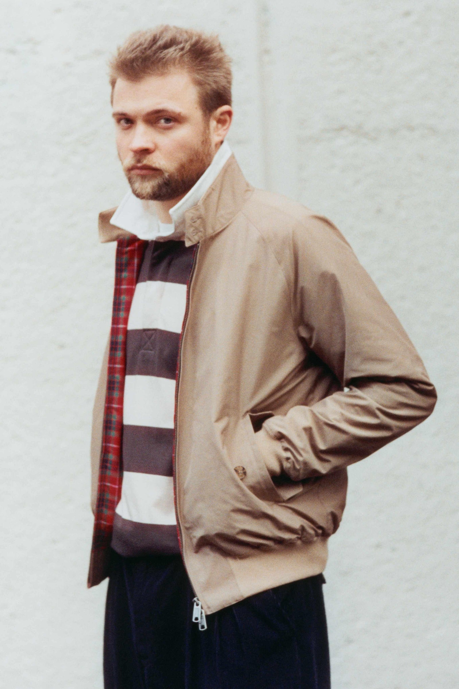 BARACUTA G9 HARRINGTON ジャケット タン 42 G9 Harrington Jacket Tan | Baracuta