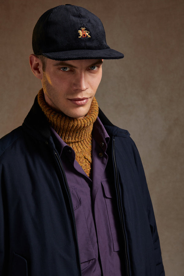Cappellino Baseball In Corduroy