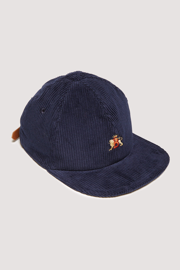 Cappellino Baseball In Corduroy