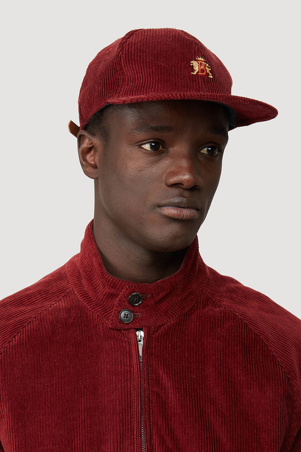 Cappellino Baseball in Corduroy