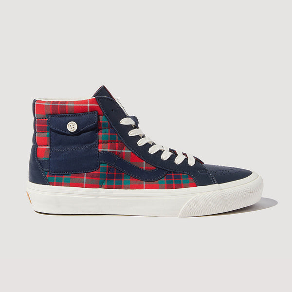 Sk8 Hi Baracuta Vans Tartan Red Baracuta