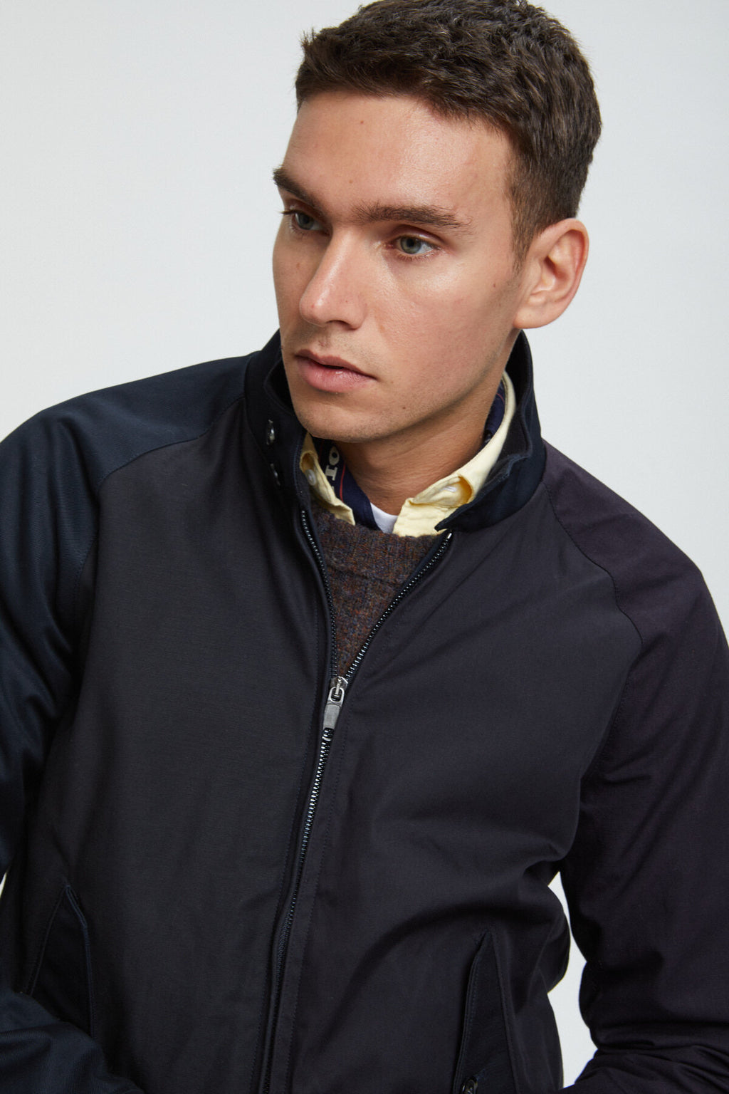 G9 Patchwork Ink Blue | Baracuta